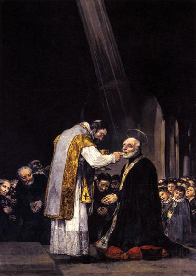 Francisco de Goya La ultima comunien de san Jose de Calasanz Germany oil painting art